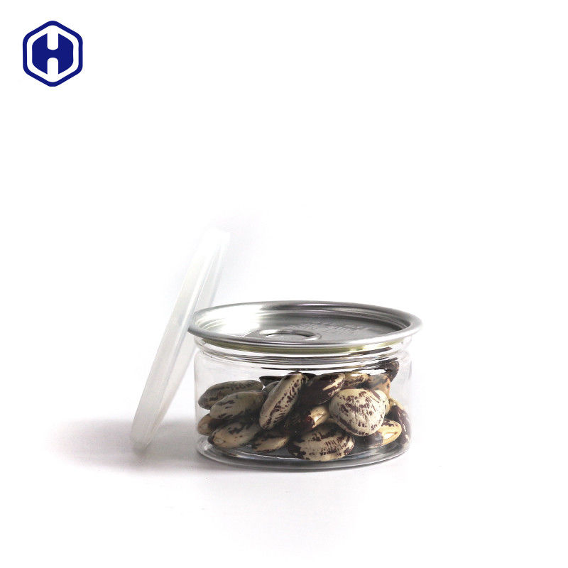 หุ้มกันอากาศ กันการรั่วโปร่ง Pet เปิดง่ายกระป๋องพลาสติก / Pet เปิดง่ายกระป๋องสําหรับซอส