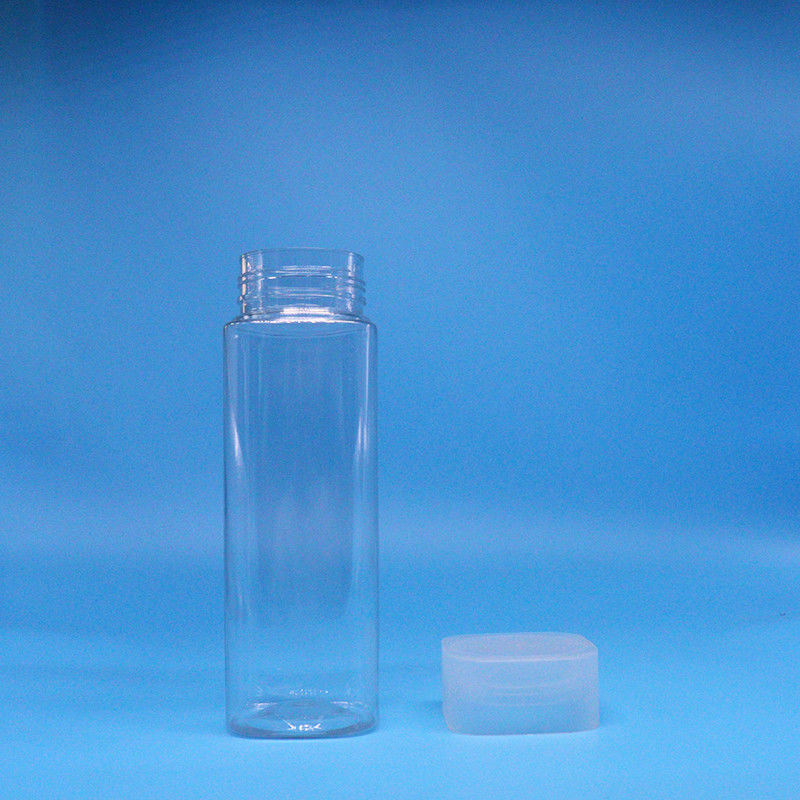 Snack Candy Clear Square Wide Mouth Food grade กระปุกพลาสติก PET กระปุกกระปุกกระปุก