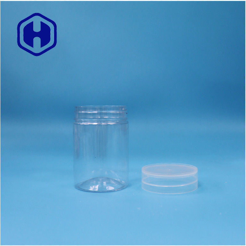 กลมรูปใส พลาสติก PET แคนดี้หวาน แพ่นพริก กระปุกกระปุก