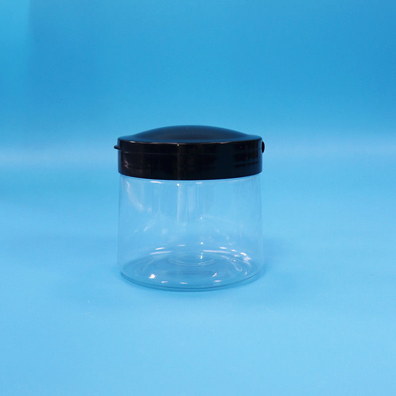 เกรดอาหารโปร่ง ขนาดเล็กกลม พลาสติกจานเก็บอาหาร พลาสติกสกรู หมวกบน