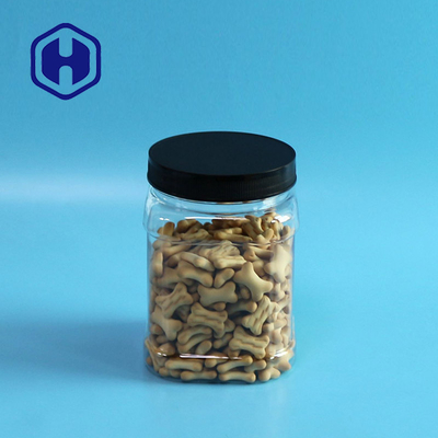 Snack Square Empty PET ขวดพลาสติกอาหาร 30OZ Leak Proof