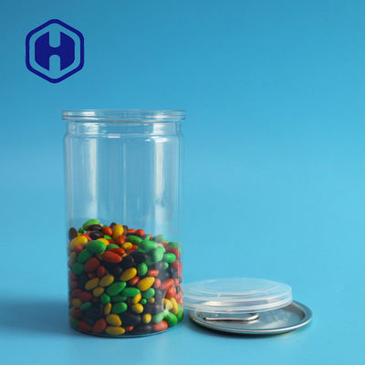 เมล็ดพืชเปิดง่ายเกรดอาหารเครื่องเทศอ่อนนุช PET Can Bulk 340ml Round Straight