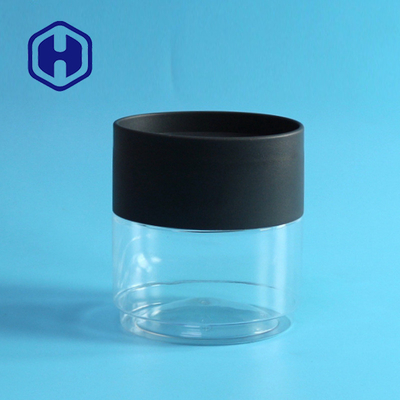 FDA 396ml ผลไม้แห้งบรรจุเมล็ดพืช PET สามารถกำหนดเอง Jar พลาสติกลูกอม