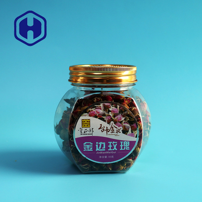 ขวดพลาสติก PET ดอกไม้แห้งกลิ่นพิเศษ 12OZ พร้อมฝาอลูมิเนียม