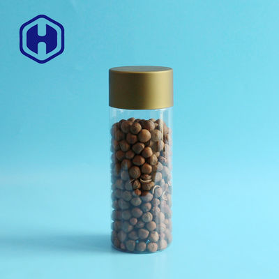 บรรจุภัณฑ์ขวดพลาสติกฝากลมปลอดสารบีพีเอสำหรับป๊อปคอร์นดรายฟรุยส์ 1136มล