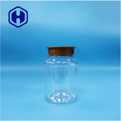 กลมใส อาหารเกรด PET น้ํามันถั่ว บิสกิต มะเขือเทศ ของหวาน พริก กระปุกน้ําตาล