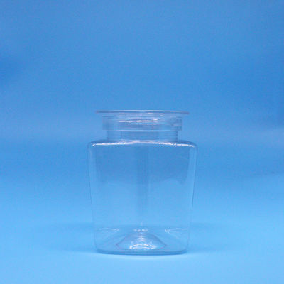 ขนมปังอาหาร ขนมหวานอาหาร รูปทรงสามเหลี่ยม PET พลาสติกโปร่ง กระปุกใส