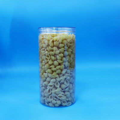 เกรดอาหารใส PET กระปุกกลม พลาสติก Candy Cookie อาหาร jar สกรูใส Cap