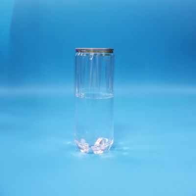 กล่องน้ําดื่มโซดา PET ขนาดว่างใส ที่ปิดได้ พร้อมฝาอลูมิเนียมเปิดง่าย