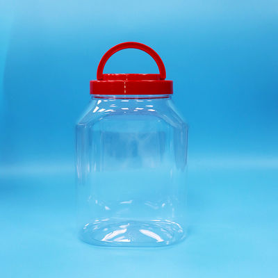 กระปุกปากกว้างจากพลาสติก PET ที่โปร่งใส สําหรับอาหาร นู๊ดลิส บิสกิต แพคเกจขนมหวาน