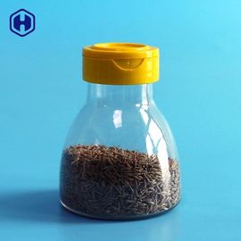 ฝาเกลียว PET Jar เครื่องเทศพลาสติก 7 ออนซ์ 200 มล. ขนาดและสีที่กำหนดเอง
