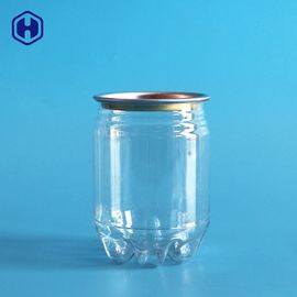 โซดากระป๋องพลาสติกน้ำหนักเบา 8OZ 250ML 206 SOT / RPT ประเภทฝาอลูมิเนียม