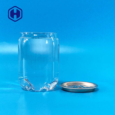 Clear Airtight 230ml โซดาพลาสติกใสเปล่าพร้อมฝาปิด