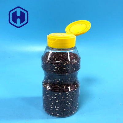 ที่กำหนดเองสุญญากาศรอบ 300ml 10oz ขวดเครื่องเทศพลาสติกใส