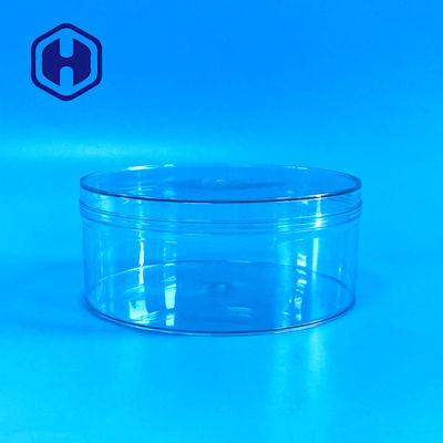 กล่องบรรจุภัณฑ์พลาสติกใสคุกกี้บิสกิตกลม 620ml