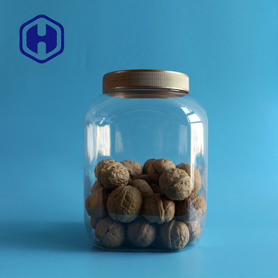 3500ml 119oz ขวดพลาสติกป้องกันการรั่วแบบใช้แล้วทิ้งสำหรับ Lollipop Nuts เม็ดมะม่วงหิมพานต์วอลนัท