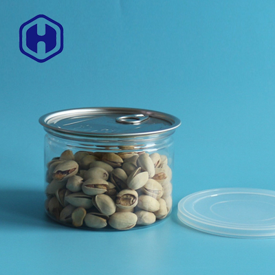 420ml บรรจุภัณฑ์อาหารทะเลปลากระป๋องพลาสติก PET พร้อมฝาFSSC