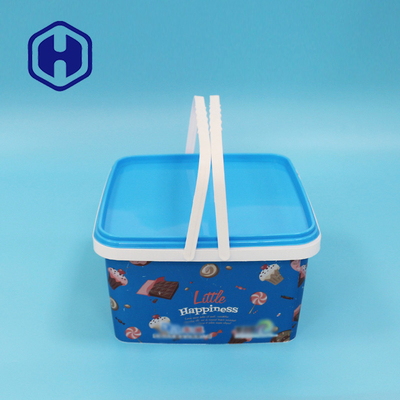 ชีสพลาสติก 3.2 ลิตรและกล่องบรรจุภัณฑ์แครกเกอร์คริสต์มาสพร้อมที่จับฉลากแบบกำหนดเอง