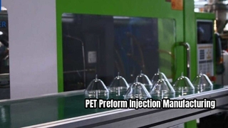 การควบคุมการผลิตด้วยกระบวนการฉีดพรีฟอร์ม PET สำหรับการจัดหาบรรจุภัณฑ์อาหาร