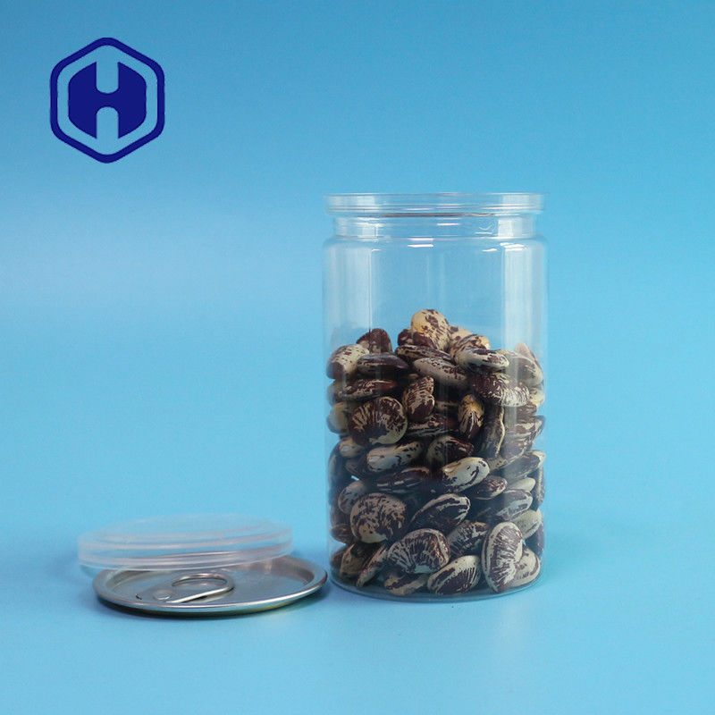 410ml 211 # Easy Open Empty พลาสติกใสสำหรับสัตว์เลี้ยง Can For Food Leak Proof