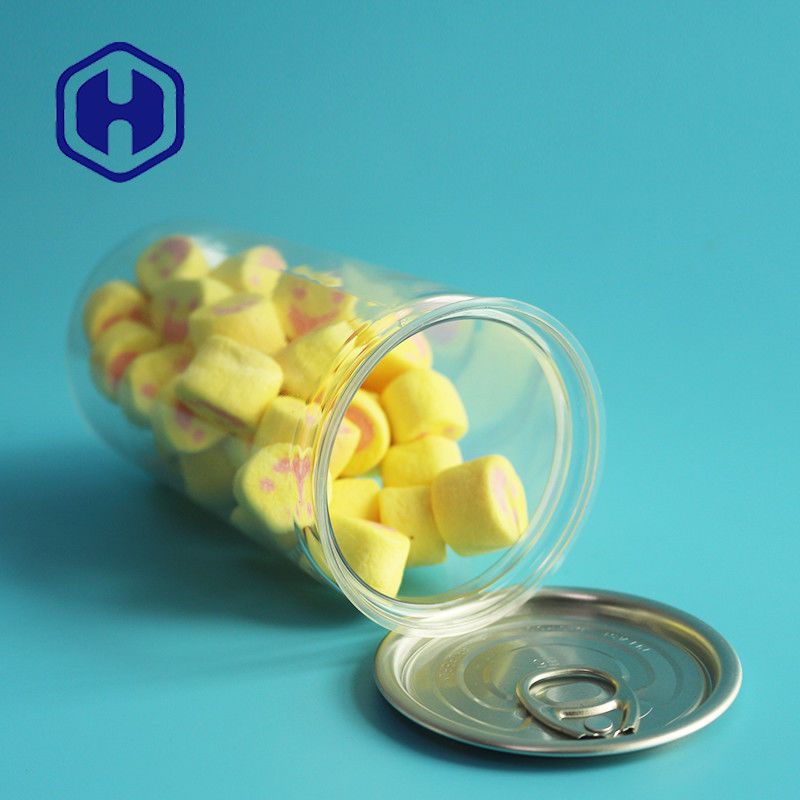 Bpa ฟรี PET 418ml เปล่าสามารถเปิดท้ายแบบบางได้สำหรับบรรจุอาหาร