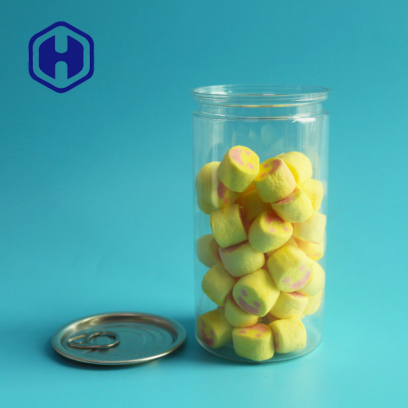 Bpa ฟรี PET 418ml เปล่าสามารถเปิดท้ายแบบบางได้สำหรับบรรจุอาหาร