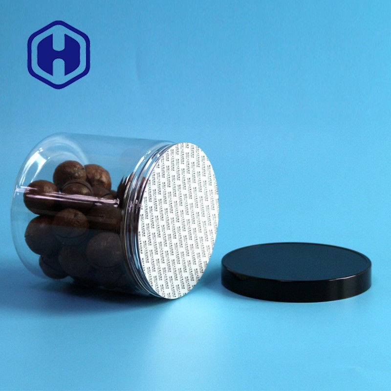 Wide Mouth 309 # 740ml อาหารกระป๋องกระป๋องพลาสติก PET พร้อมฝาเกลียวอลูมิเนียม Eoe