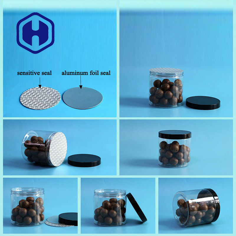 Wide Mouth 309 # 740ml อาหารกระป๋องกระป๋องพลาสติก PET พร้อมฝาเกลียวอลูมิเนียม Eoe