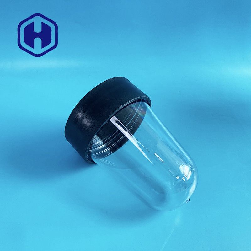 กระป๋อง PET ขนาด 1000 มิลลิลิตร Preform 307# ใส ปิดสกรู กระป๋องพลาสติก ขนาดผนังหนา ปากกว้าง 83 มิลลิเมตร