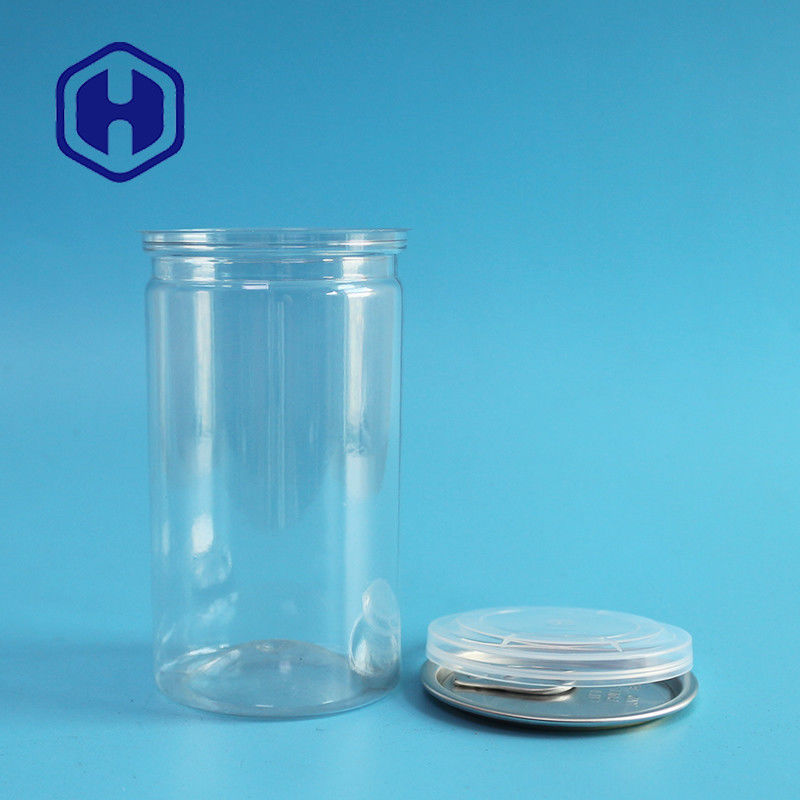 อาหารสัตว์เลี้ยงโปร่งใส สามารถเลี้ยงง่าย เปิดกระป๋อง พลาสติกสําหรับการเก็บอาหารแห้งกระป๋องที่มีประสิทธิภาพ