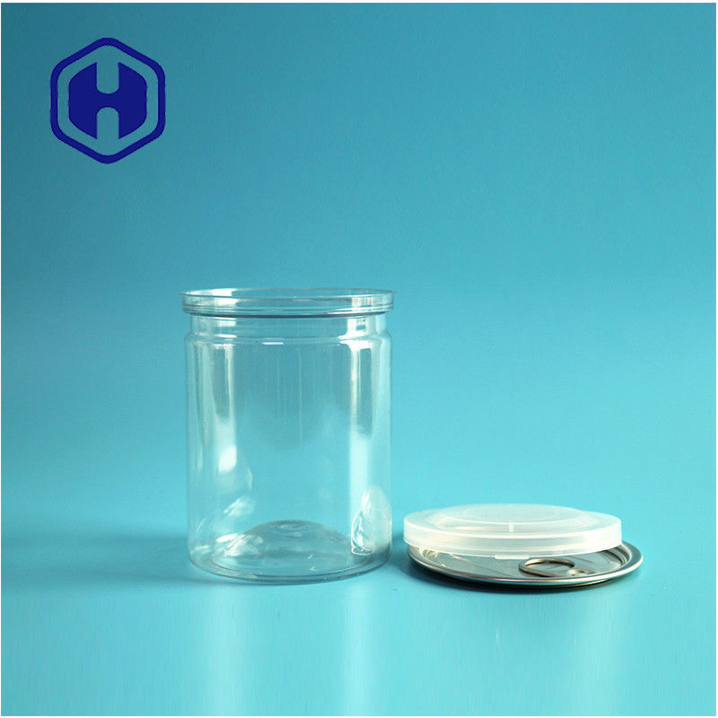 กระป๋องเปิดง่าย PET กระป๋องเปิดง่าย / กระป๋องอาหาร PET สําหรับการบรรจุกันการรั่ว