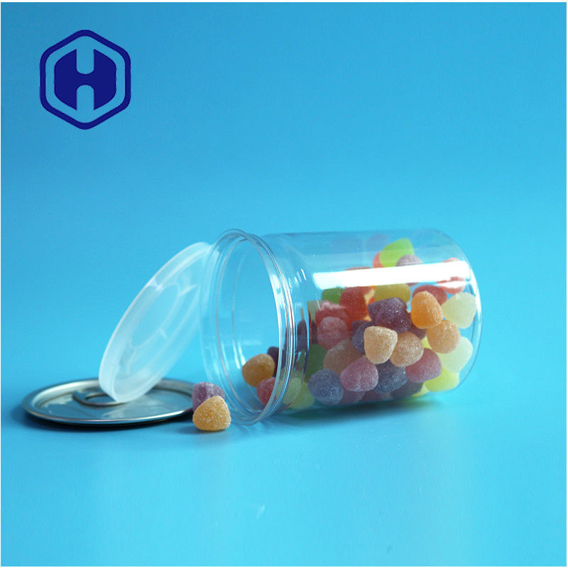 กระป๋องเปิดง่าย PET กระป๋องเปิดง่าย / กระป๋องอาหาร PET สําหรับการบรรจุกันการรั่ว