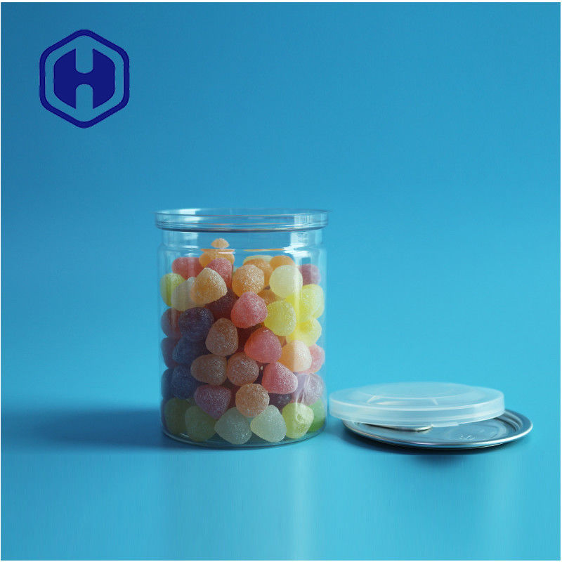 กระป๋องเปิดง่าย PET กระป๋องเปิดง่าย / กระป๋องอาหาร PET สําหรับการบรรจุกันการรั่ว