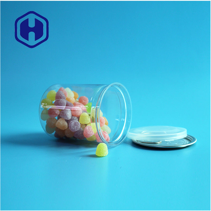 กระป๋องเปิดง่าย PET กระป๋องเปิดง่าย / กระป๋องอาหาร PET สําหรับการบรรจุกันการรั่ว