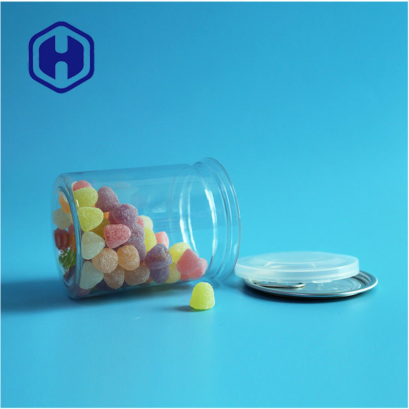 กระป๋องเปิดง่าย PET กระป๋องเปิดง่าย / กระป๋องอาหาร PET สําหรับการบรรจุกันการรั่ว