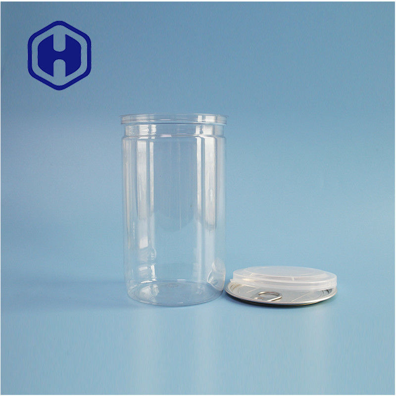 เครื่องปรุงรสชาติ อาหารว่าง เปิดง่าย 307# กระป๋องกระบอก PET สําหรับการบรรจุอาหารที่สะดวก