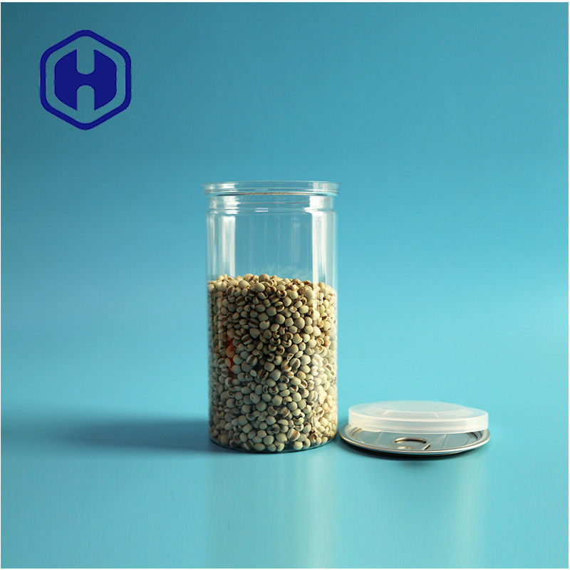 อาหารผงอาหารว่างสุนัขแมวและสุนัข ที่แห้ง 24oz พรีเมียม PET กระปุกด้วยฝาอัลลูมิเนียม