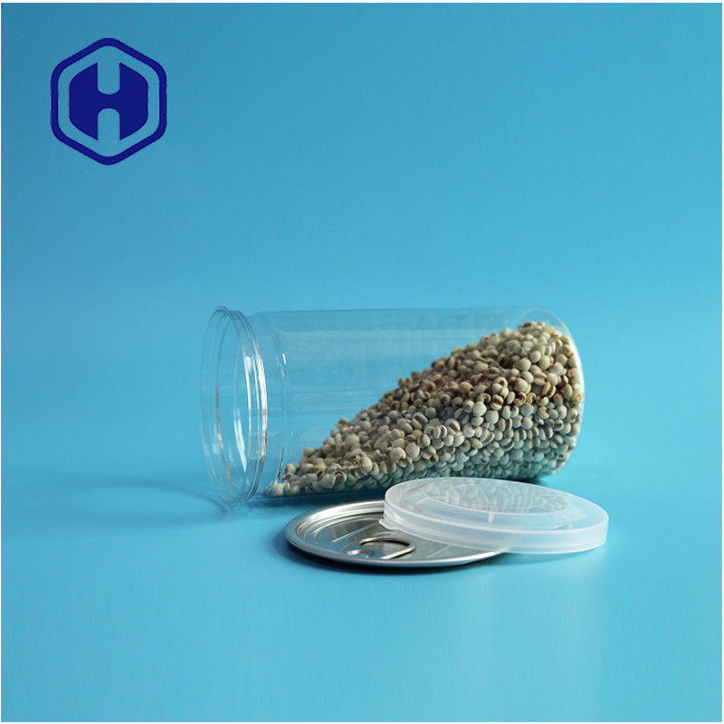 อาหารผงอาหารว่างสุนัขแมวและสุนัข ที่แห้ง 24oz พรีเมียม PET กระปุกด้วยฝาอัลลูมิเนียม