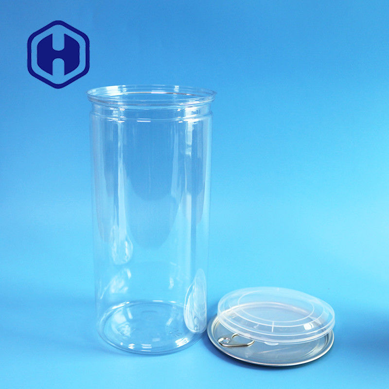 1380 มิลลิลิตร ผักโปปคอร์น กระป๋องพีอีทีใส มีปากกว้าง เพื่อการเติมและจัดสรรโดยไม่ยุ่งยาก