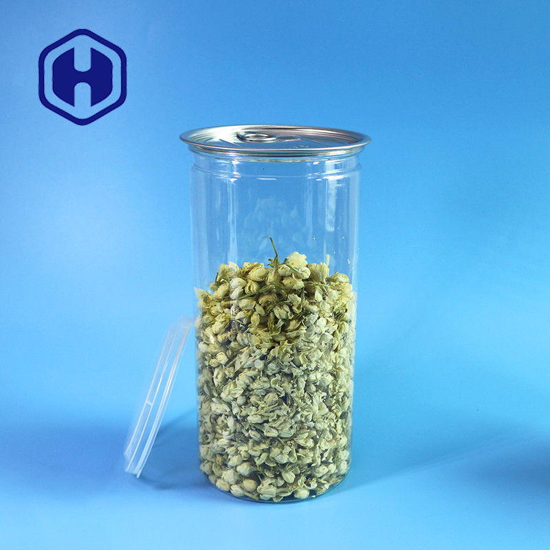 1380 มิลลิลิตร ผักโปปคอร์น กระป๋องพีอีทีใส มีปากกว้าง เพื่อการเติมและจัดสรรโดยไม่ยุ่งยาก