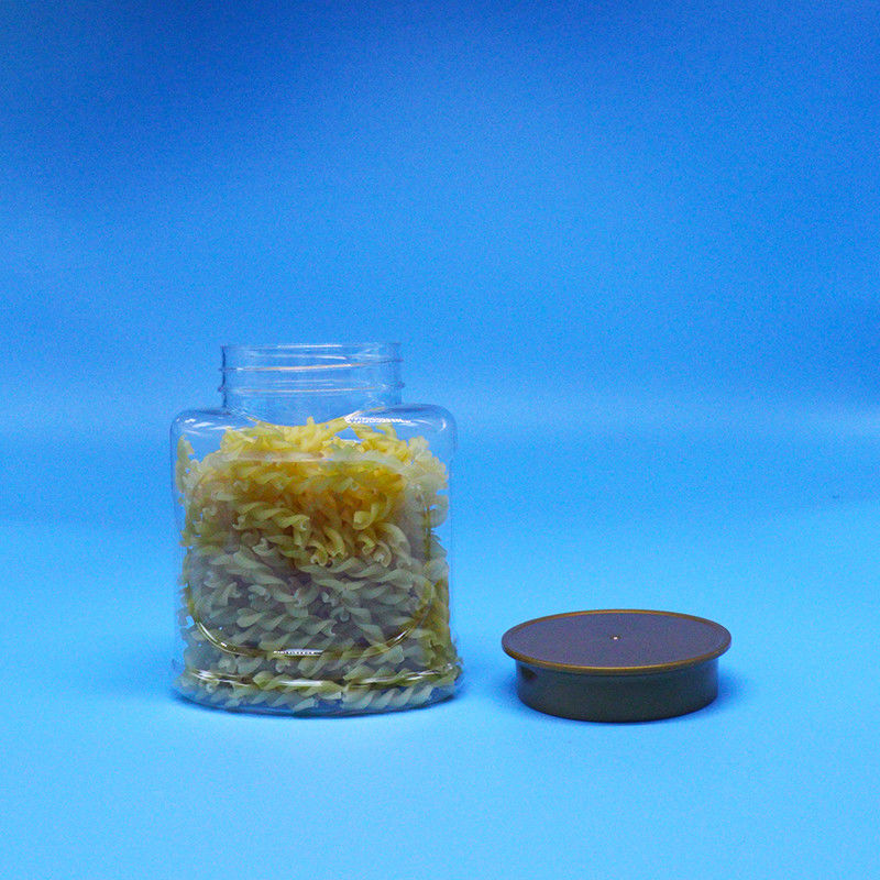 เปลือก ปิดกระปุกพลาสติกระดับอาหาร PET สะอาดสําหรับอาหาร