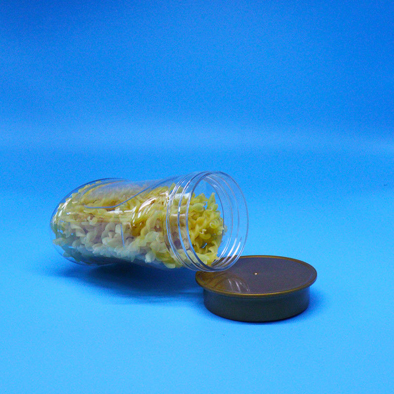 เปลือก ปิดกระปุกพลาสติกระดับอาหาร PET สะอาดสําหรับอาหาร