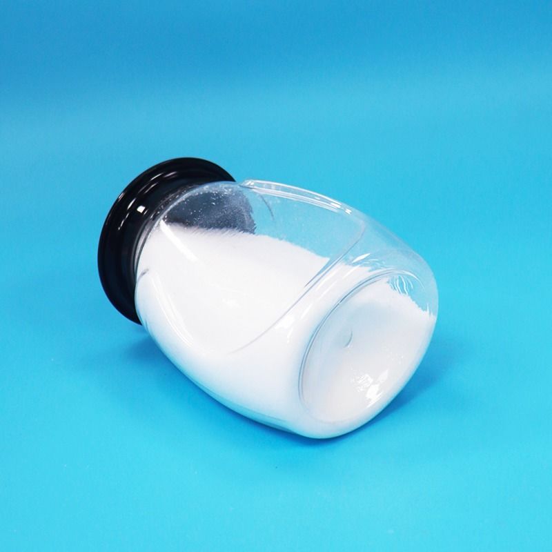 โถพลาสติก PET ใสสำหรับอาหาร ปลอดภัย พร้อมฝาเกลียว และลูกอมผลไม้อบแห้ง