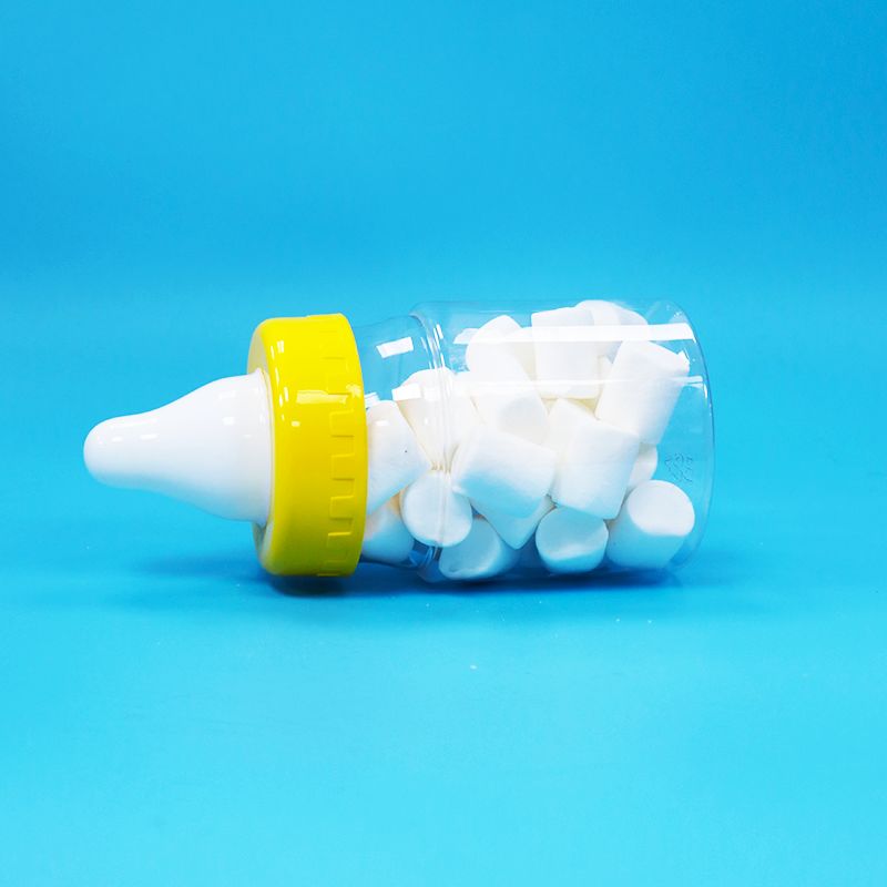 เกรดอาหารโปร่งใส PET พลาสติก ปิดกระป๋องสกรู Cap สําหรับอาหารขนมหวาน Cookies