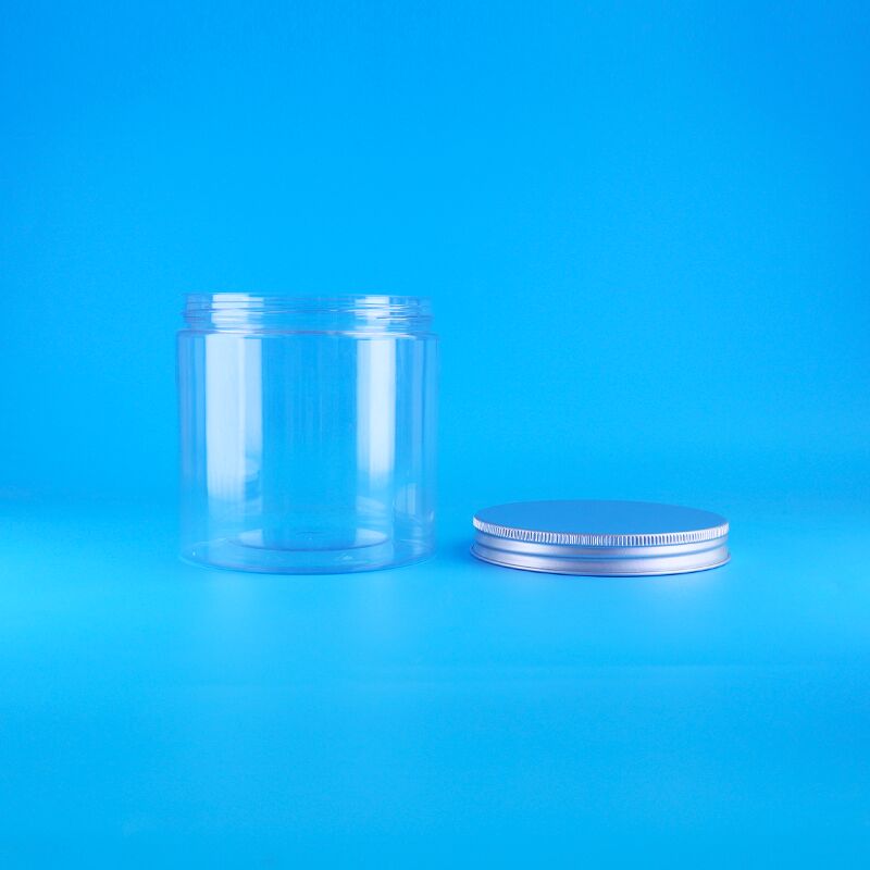 กระปุก PET ใส พลาสติก ฝาเปิดง่าย อาหาร กาแฟ ลูกอม คุกกี้ ชากุหลาบ