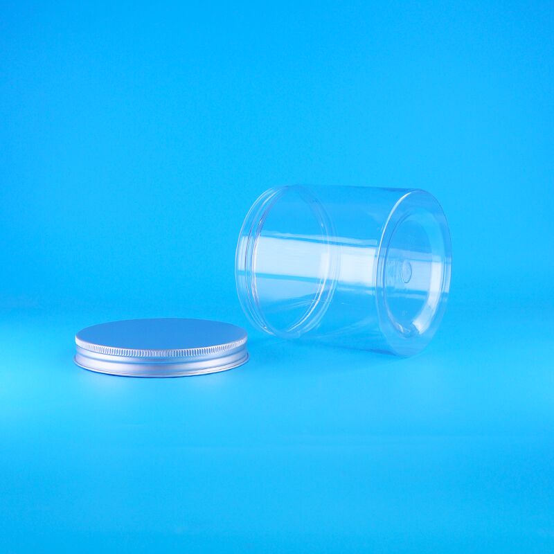 กระปุก PET ใส พลาสติก ฝาเปิดง่าย อาหาร กาแฟ ลูกอม คุกกี้ ชากุหลาบ