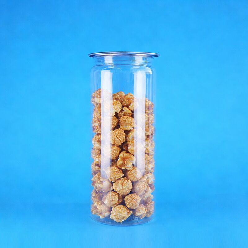 กระป๋องเครื่องดื่ม PET ฟรี BPA พร้อมฝาเปิดง่าย และความจุสําหรับเครื่องดื่มและโซดา 520 มล