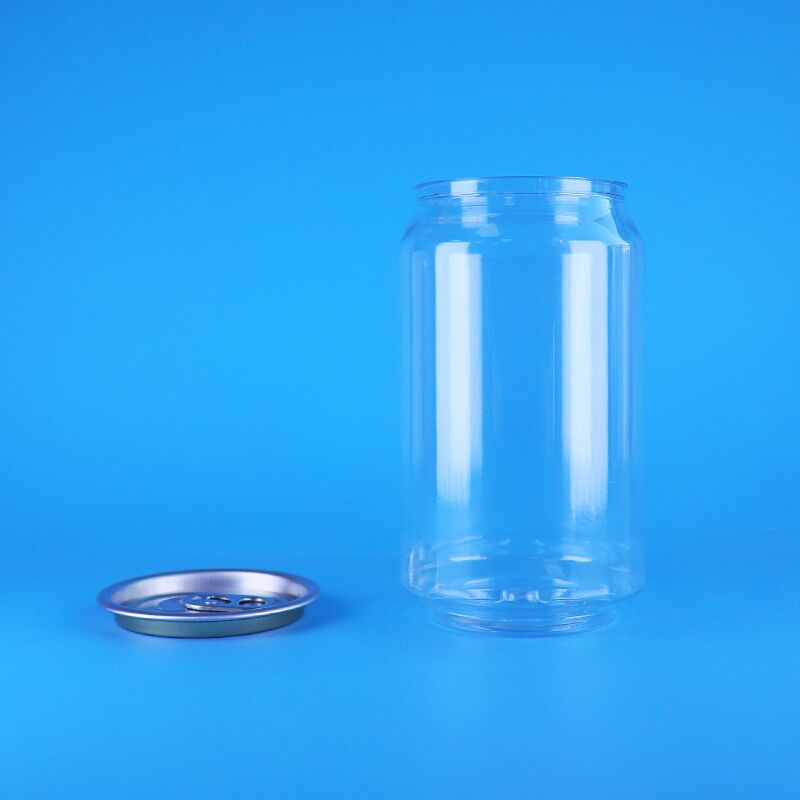 กระป๋องพลาสติกไร้ BPA มีฝาเปิดง่าย และความจุ 330 มิลลิลิตร สําหรับบรรจุอาหารและเครื่องดื่ม