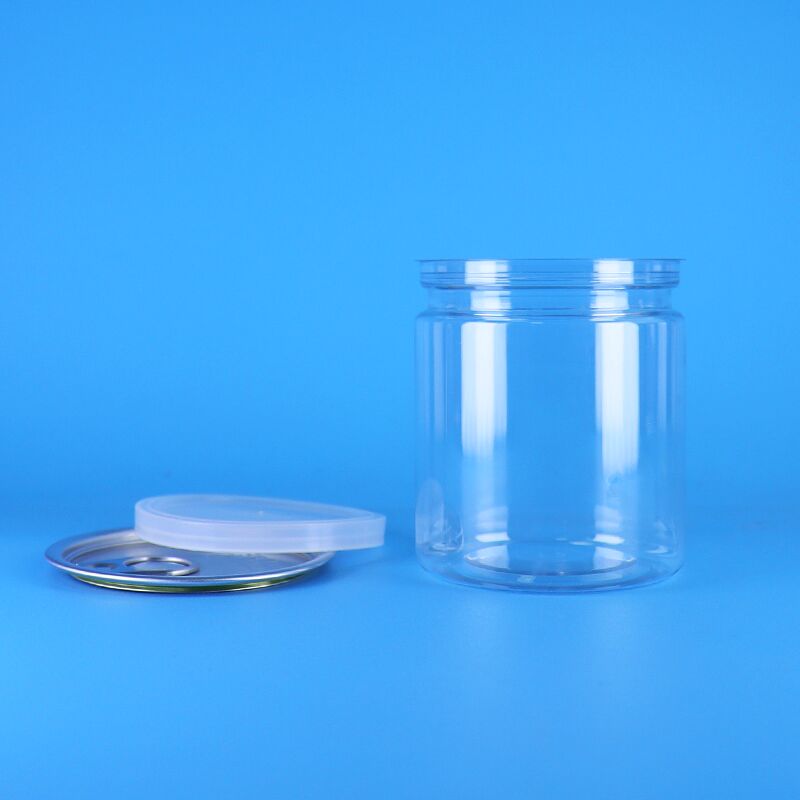 หุ้มอากาศ 250 มล PET เปิดง่าย ปิดพลาสติก พริก สามารถถั่วขนม อาหาร