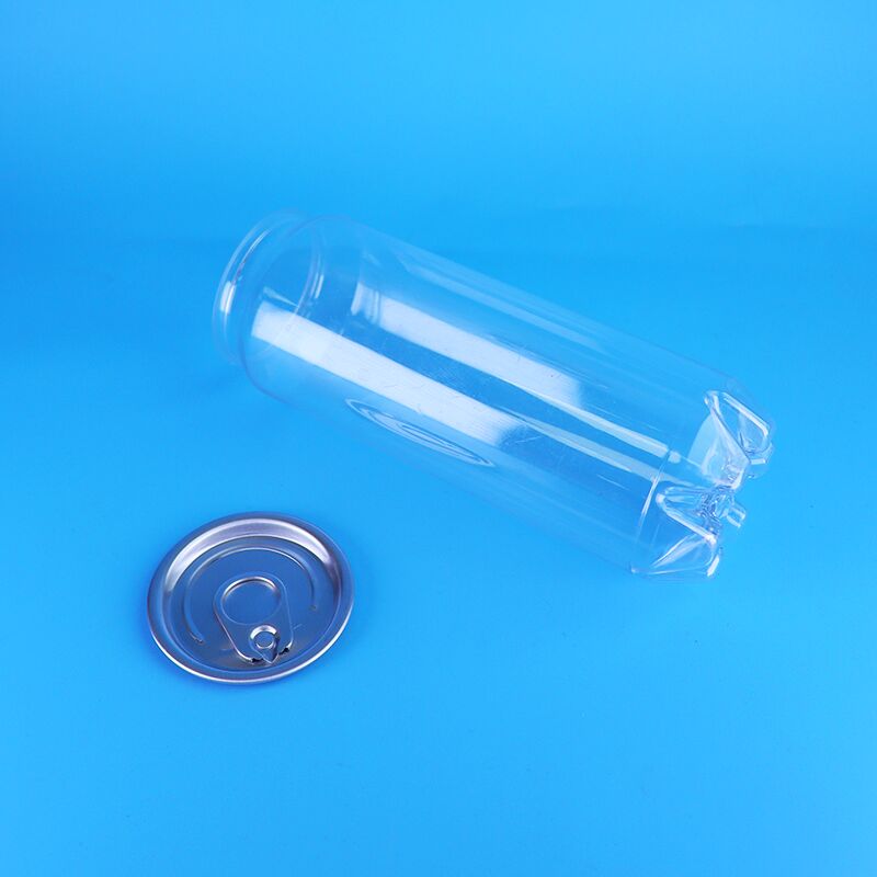 อาหารเกรด Custom กระปุกพลาสติก PET พลาสติก โซดา Mike ชาเขียว สามารถเปิดง่าย